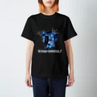 CHAX COLONY imaginariの【各10点限定カラー】クマキカイ(1 / nega / No longer needed me...?) Regular Fit T-Shirt