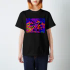 Bar真昼の月のBar真昼の月サイケデリックなやつ スタンダードTシャツ