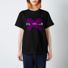 blackfullhouseのanti COVID-19 purple Regular Fit T-Shirt
