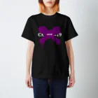 blackfullhouseのanti COVID-19 purple スタンダードTシャツ