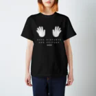 highvoltagewearsのkeep distance (hand) bk スタンダードTシャツ