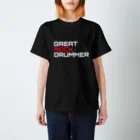 ドラマー TETSU SHOPのGREAT ROCK ＤＲＵＭＭＥR Regular Fit T-Shirt