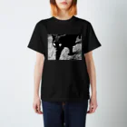 Radiostar suzuriSHOPの銀鉤舎　Cats rule the world Regular Fit T-Shirt