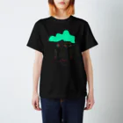 hehehe のdetarame regent future(mint green)) スタンダードTシャツ