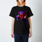 花のある生活のダークローズの花束 スタンダードTシャツ