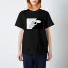 ないものねだりのHand Frame(B&W-small) Regular Fit T-Shirt