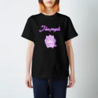 どるちぇ＊うさぎの《ネオンシリーズ》＊I love purple*きじとら＊ スタンダードTシャツ