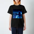 LIN&HylenのNight Time - LIN&Hylen　T-Shirts Regular Fit T-Shirt