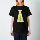 SURREAL SHOPの【黒専用】 UFO-MEN Regular Fit T-Shirt