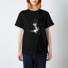 書家 甘雨 Kanwuの書家/甘雨 墨象[Dragon] Regular Fit T-Shirt