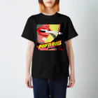 POP'N ROLLのpop'n cigarettegirl02 Regular Fit T-Shirt