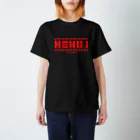 サヨナラ.comの【赤】ねむい-NEMUI- スタンダードTシャツ