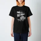 猫と釣り人のBLACK BASS2_1W スタンダードTシャツ