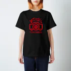 さかたようこ / サメ画家の〈単136会〉T136Drive―赤 Regular Fit T-Shirt