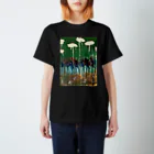 りつ、わたなべのじゆうちょう。の絵画 「 外の世界と裏の世界 」 スタンダードTシャツ