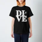 Plastic-Earthの"Dive" POP-ART風 スタンダードTシャツ