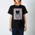 お花屋さんの夜の猫 スタンダードTシャツ