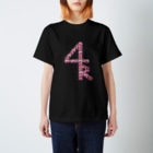 刺青 彫虎ARTのフォーティアール（牡丹） Regular Fit T-Shirt