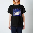 にゃんぱん屋さんの星空のジャムねこ スタンダードTシャツ