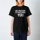 くらげの1984年 BIG BROTHER（白文字） Regular Fit T-Shirt