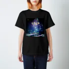 Light of the universeのRainbow powder スタンダードTシャツ