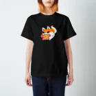 墨吉ぽち狐の桜もちぽ Regular Fit T-Shirt