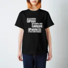 言語系グッズを作ってみるショップのOn n'habite pas un pays, on habite une langue. Une patrie, c'est cela et rien d’autre. Regular Fit T-Shirt