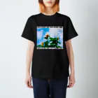 ため息のひらめきのSwaying sunflowers, summer.(street) スタンダードTシャツ