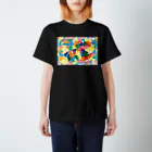 点々丸天丸_ｵｵﾄﾘﾃﾌの創作　紙風船『濃』 Regular Fit T-Shirt