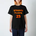 Strong twins official shopのイカしたツインズTシャツ スタンダードTシャツ