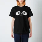 🐼コミックパンダ🐼【オンラインショップ】のパンダくんの顔 スタンダードTシャツ