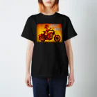 辻秀輝💊HIÐEKI T§UJIの花魁★ライダー スタンダードTシャツ