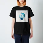 かやぬまさん家の水のりんご(白枠ありver.) スタンダードTシャツ