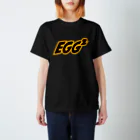 EGG²の"Black" EGG² Logo T-shirts Regular Fit T-Shirt