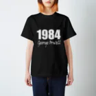 文学デザイン工房（本コミュ読書会公式ショップ）の「1984年」byジョージ・オーウェル Regular Fit T-Shirt