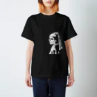 にゃーんのフェルメール黒Tシャツ2 Regular Fit T-Shirt