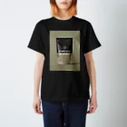 CRAFT CURRY BROTHERS 公式グッズのCCB BLACK T-shirt（背面QRあり） Regular Fit T-Shirt