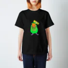 鳥の巣のヤエザクラインコさん スタンダードTシャツ