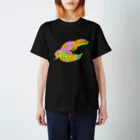 ゆるはちゅ日和のビビッドレオパ Regular Fit T-Shirt