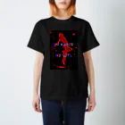 チマミレアトリエのNO BLOOD NO LIFE スタンダードTシャツ