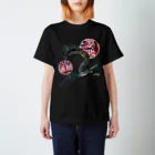 WAMI ARTの赤八雲昇るタツ(竜) スタンダードTシャツ