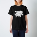 あらゐけいいちの手の上に猫が乗っている Regular Fit T-Shirt