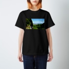 直翅類.jpの西表島　ピナイサーラの滝 Regular Fit T-Shirt