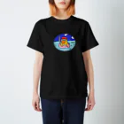 kakuu factory【架空工房】のカモノハシ、海に出る スタンダードTシャツ