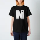 NOBチャンネルストアのN STAR ホワイト スタンダードTシャツ