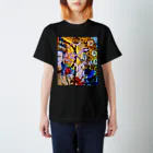 人体堂/jintaiアート工房の【仏画シリーズ】千手観音Tシャツ Regular Fit T-Shirt