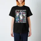 SHINN.U ONLINEのSANNIN（ロゴ白） Regular Fit T-Shirt