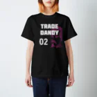ニポトレ本舗☆投資家とトレーダーに捧ぐのTRADE DANDY 002 ストリートトレードダンディおじさん002 Regular Fit T-Shirt