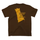 KIKUUUDESIGNのone tarp-orange Regular Fit T-Shirtの裏面