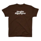 ダブルハピネスのバブリーハピネス 白 Regular Fit T-Shirt